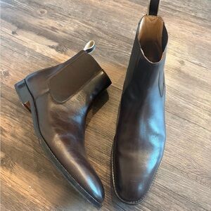 3DM Lifestyle Men’s Brown Leather Chelsea Boots